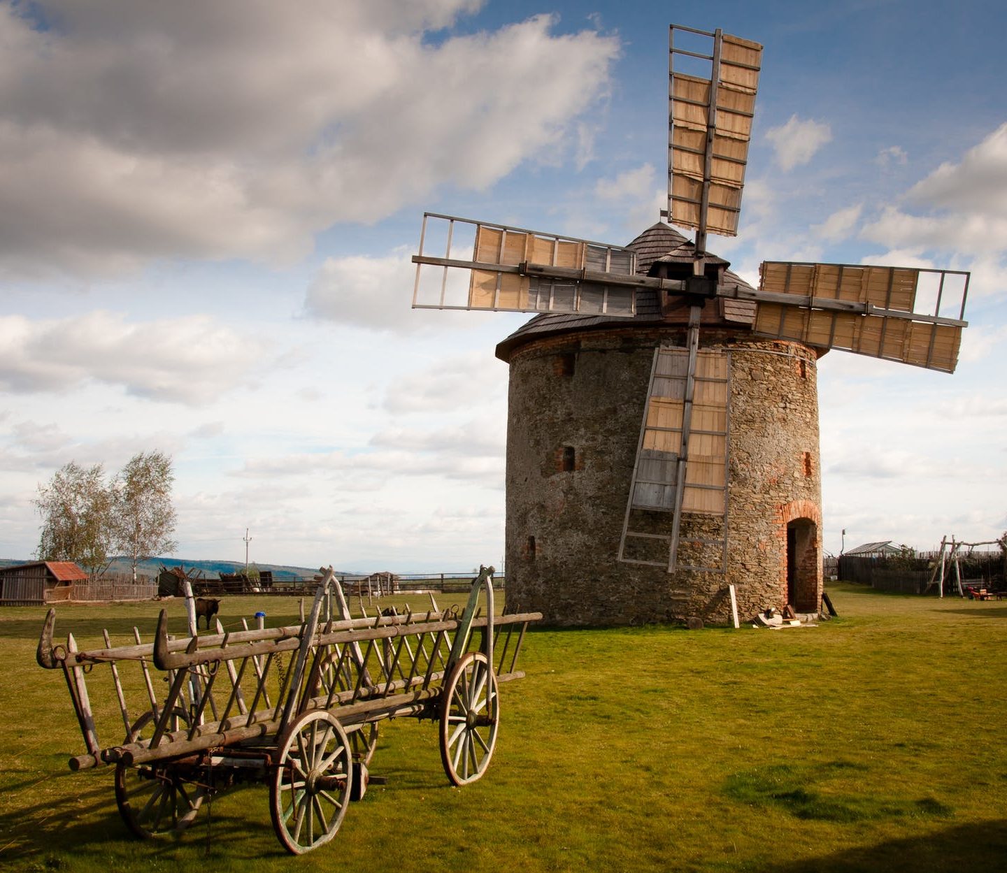 The windmills of a Belgrade suburb